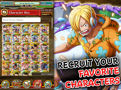 CRUCERO DEL TESORO DE ONE PIECE - RPG