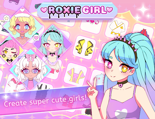 Creador de avatares de anime de Roxie Girl